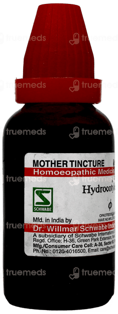 Dr Willmar Schwabe Hydrocotyle Asiatica Q Mother Tincture 30Ml